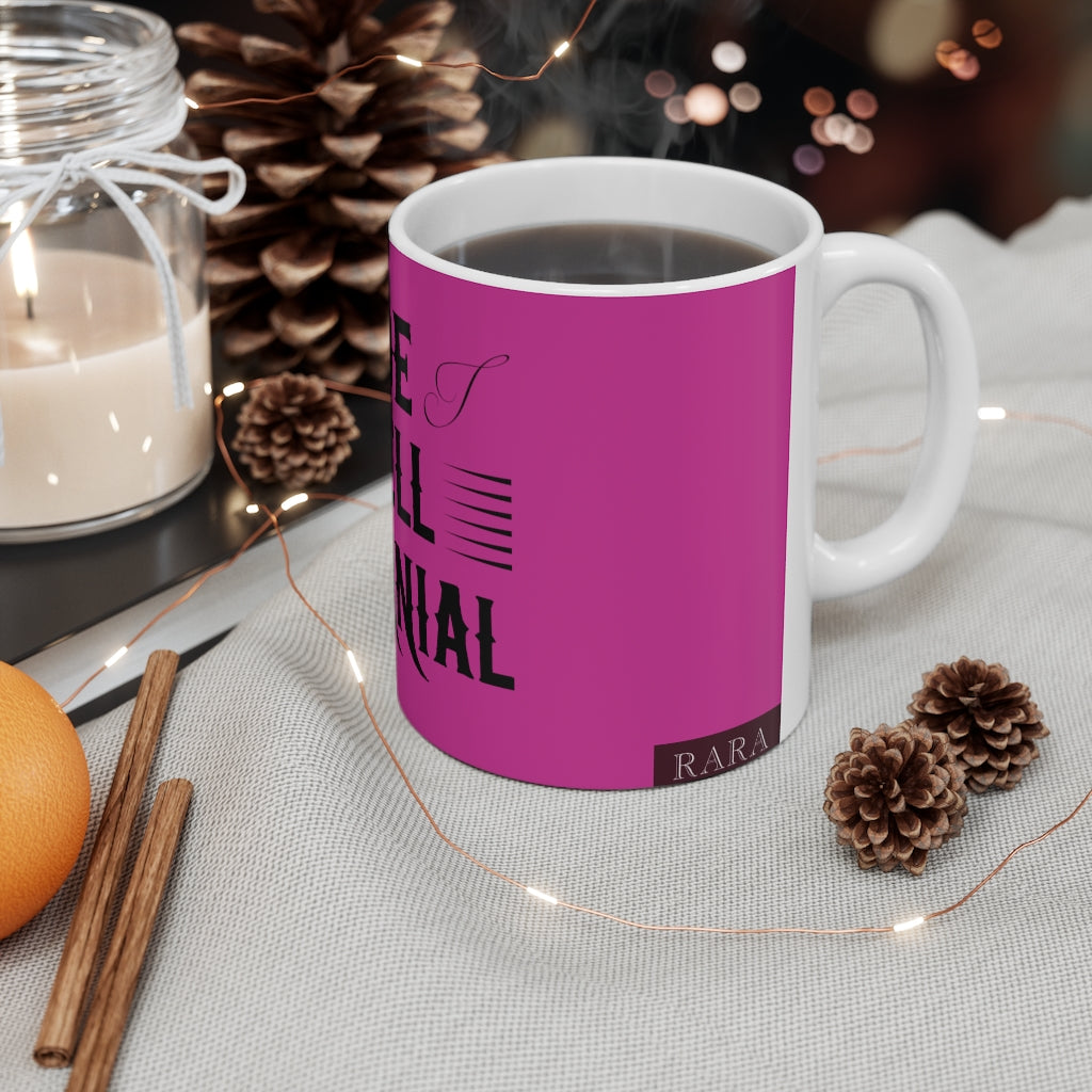 Millennial Magenta Ceramic Mug 11oz