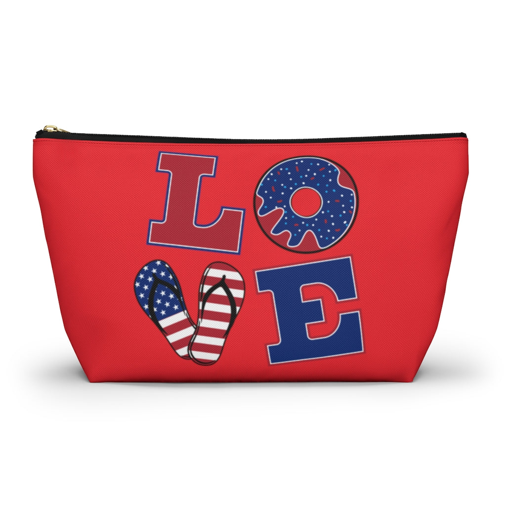 Love Red Accessory Pouch