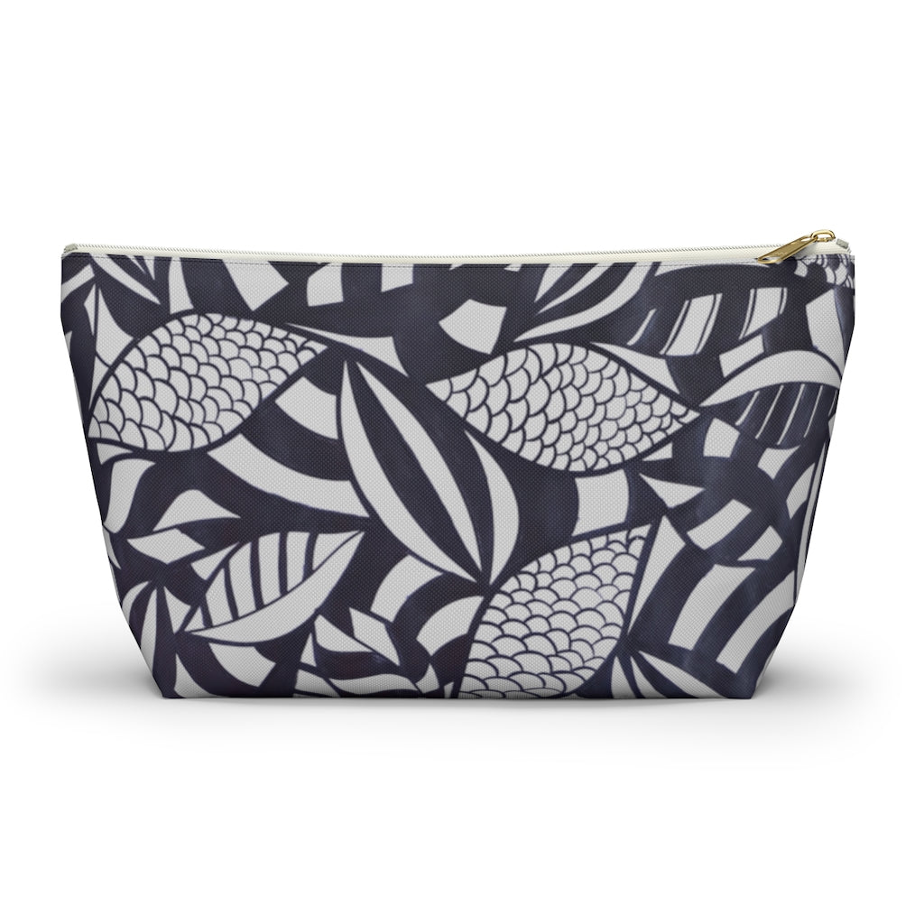 Slate Tropical Minimalist Accessory Pouch