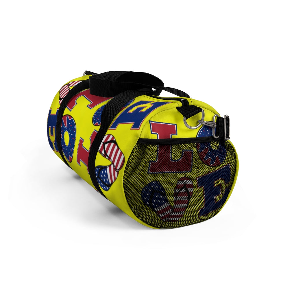 American Love Canary Duffel Bag