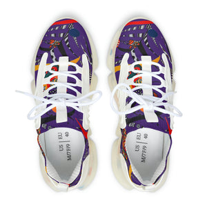 Purple Wildly Wicked OTT Women's Mesh Knit Sneakers