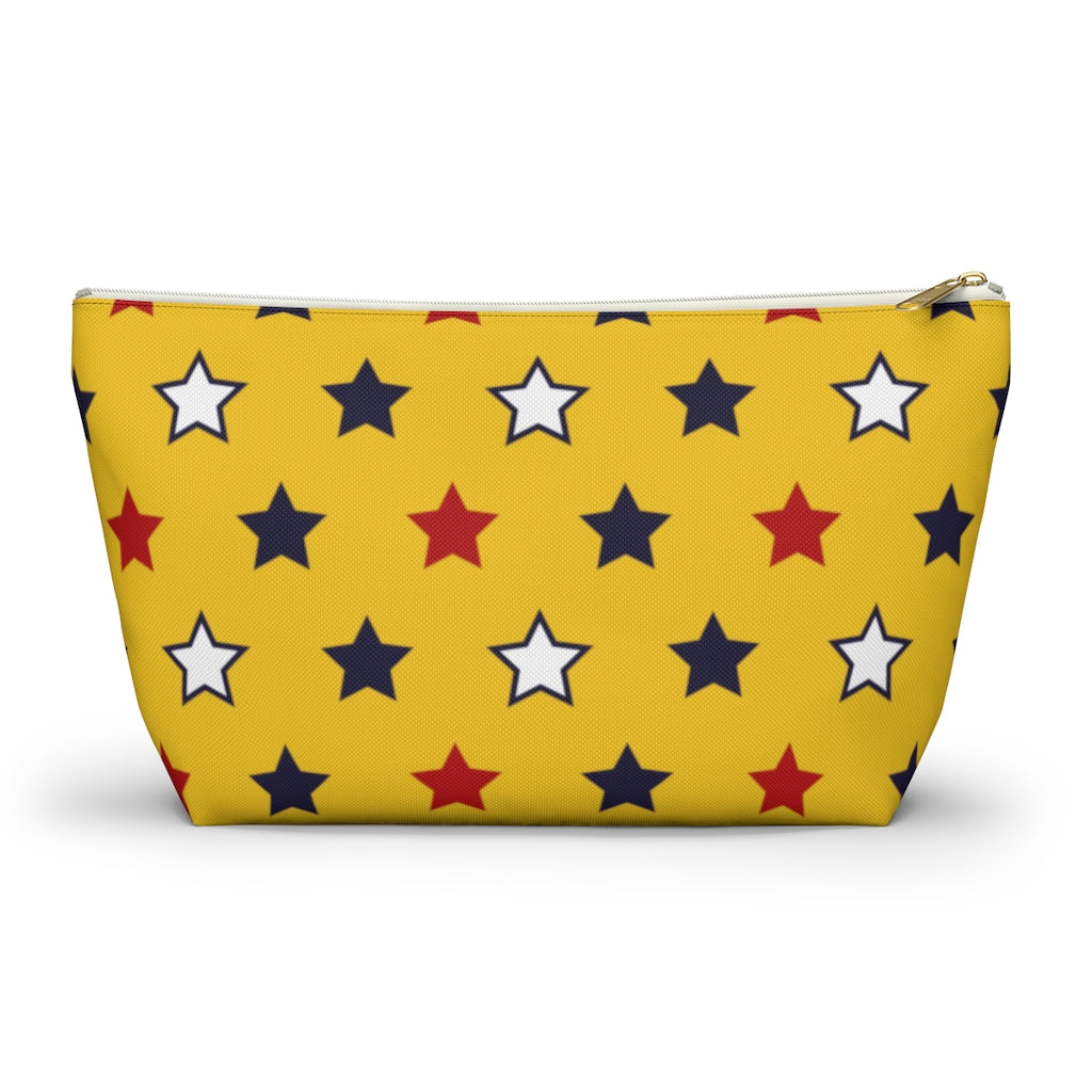 Starry Yellow Accessory Pouch