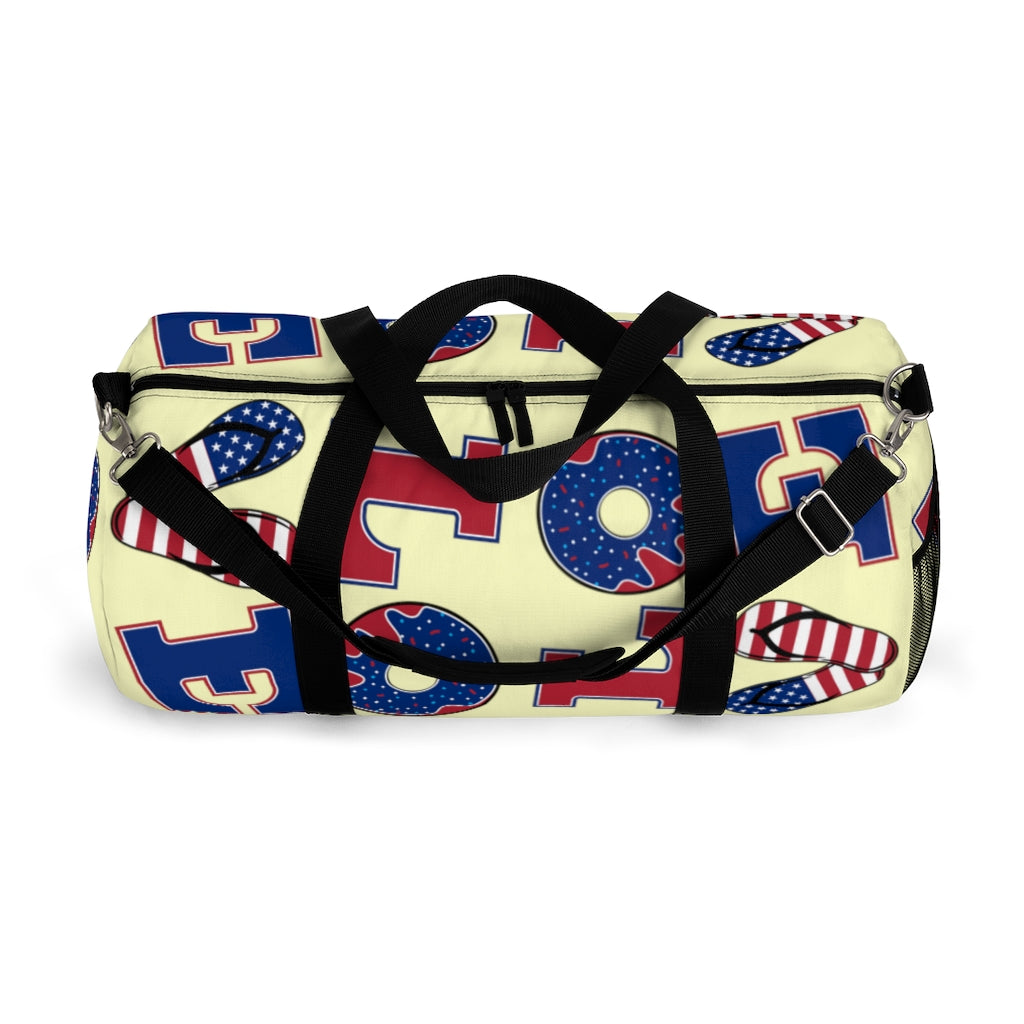 American Love Cream Duffel Bag