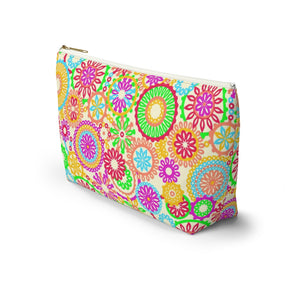 The 70's Vibe Lemon Accessory Pouch
