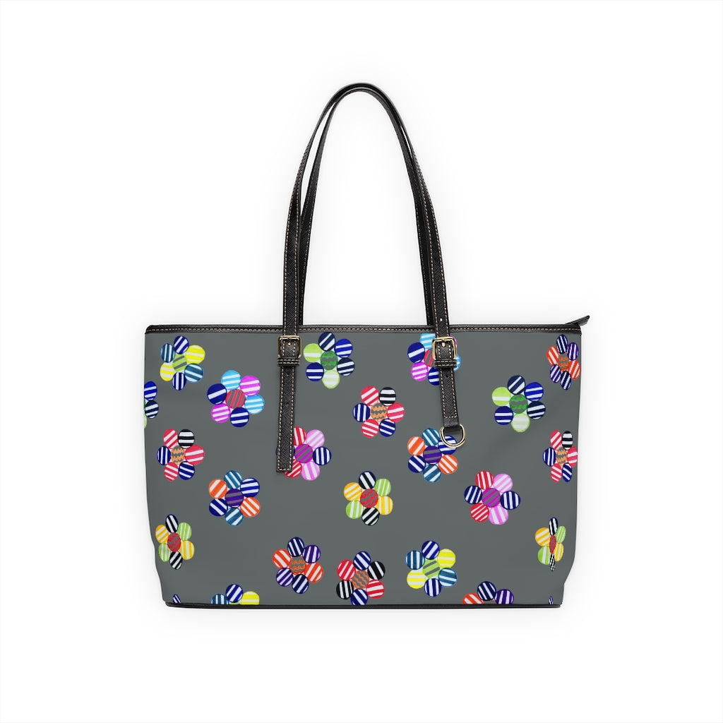 Ash Candy Florals PU Leather Shoulder Bag