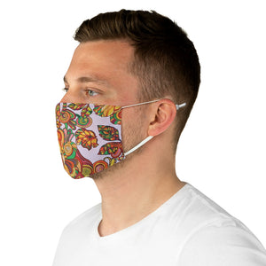 Artsy Floral Fabric Face Mask