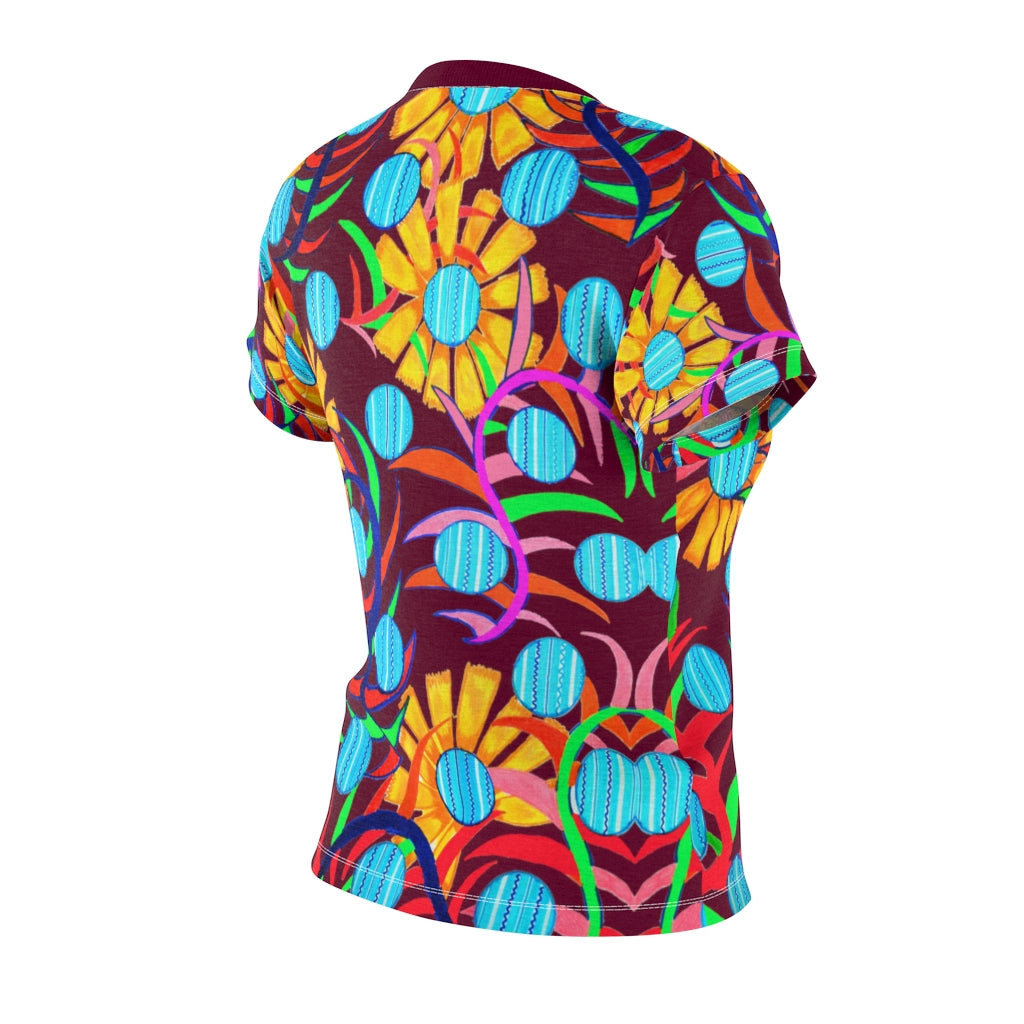 Sunflower AOP Marsala T-shirt