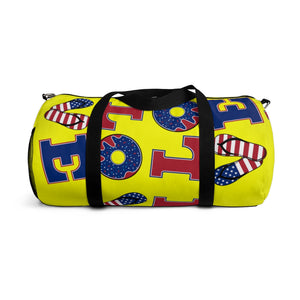 American Love Canary Duffel Bag