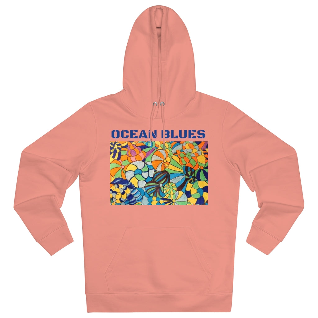 Ocean Blues Unisex Cruiser Organic Hoodie