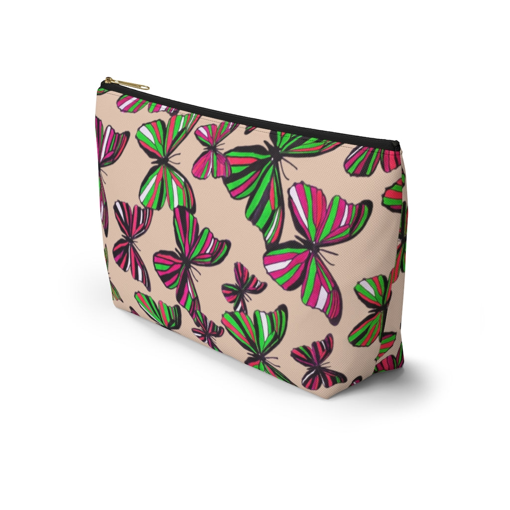 Butterflies Nude Accessory Pouch