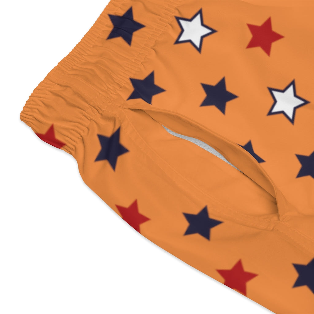 Men's Starboy Peach Swimming Trunks