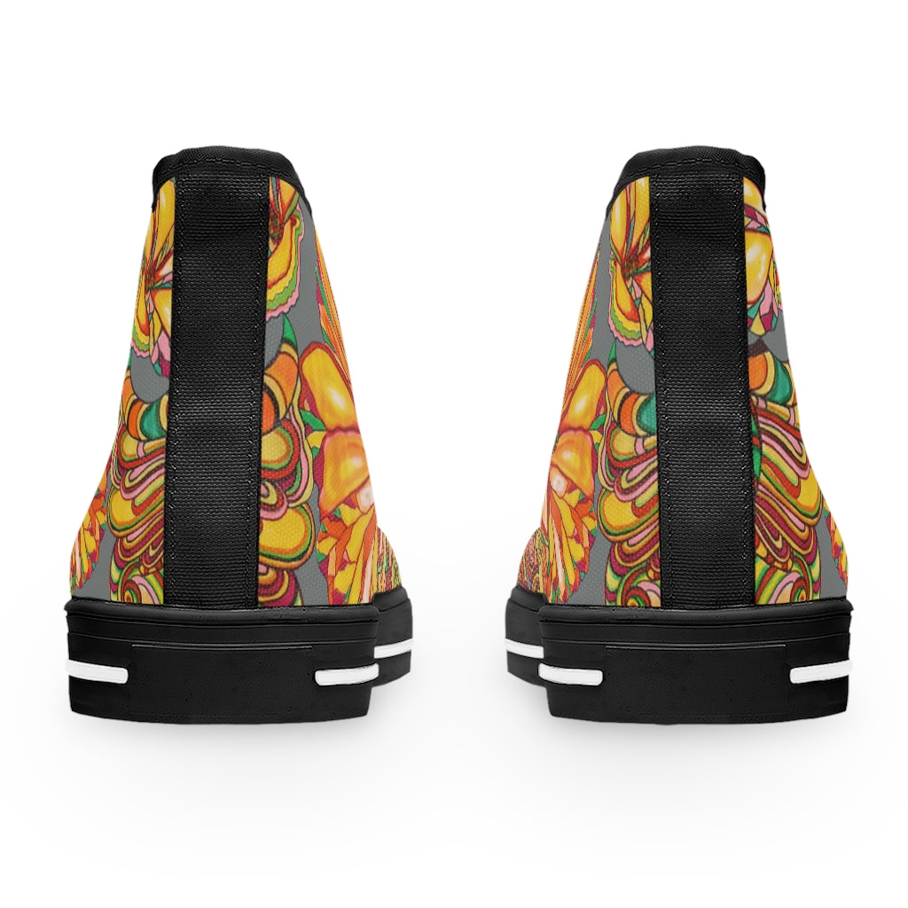 Ash Artsy Floral Women's High Top Sneakers