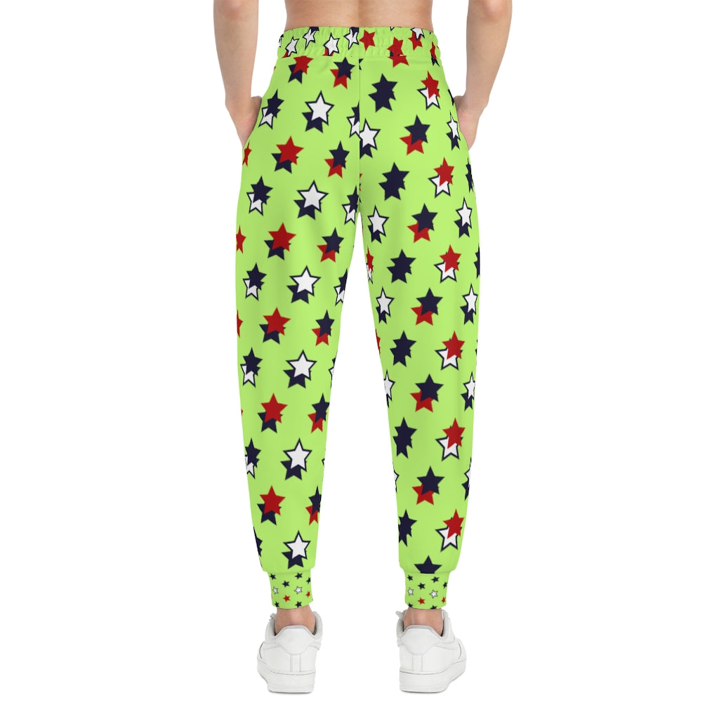 Unisex AOP Starry Lime Joggers