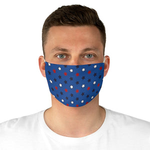 All Stars Navy Fabric Face Mask