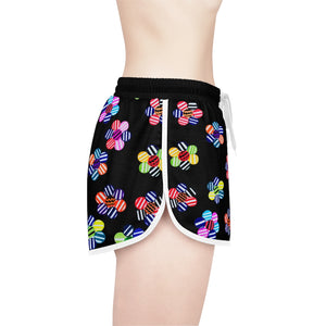 Black Candy Florals Relaxed Shorts