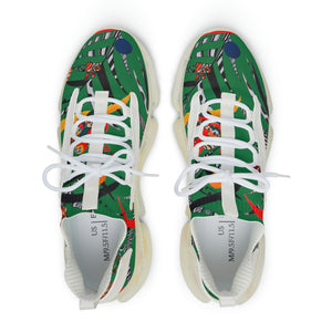 Emerald Wildly Wicked OTT Men's Mesh Knit Sneakers