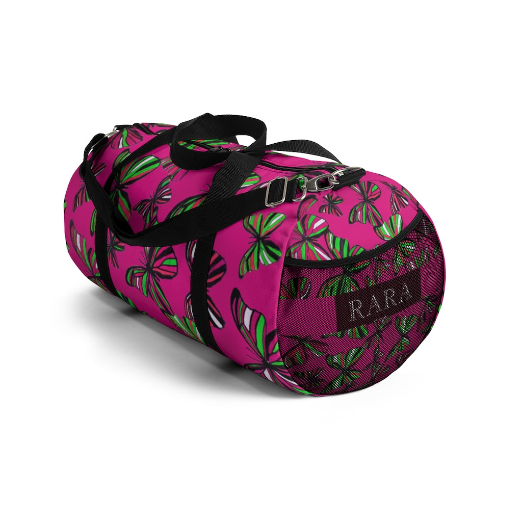 Butterflies Rose Duffel Bag