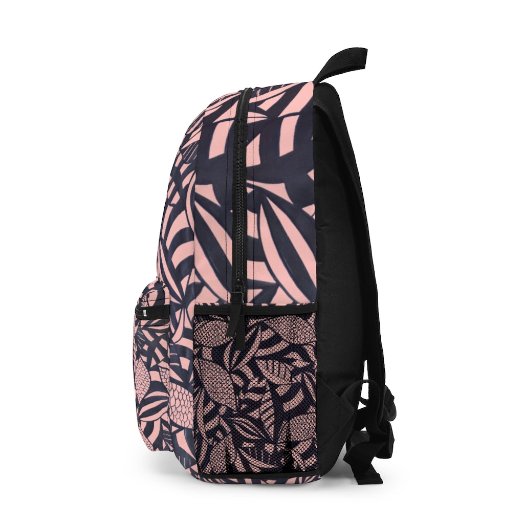 Tropical Minimalist Blush Backpack