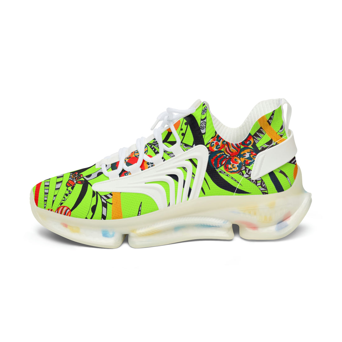 Lime Wildly Wicked OTT Women's Mesh Knit Sneakers