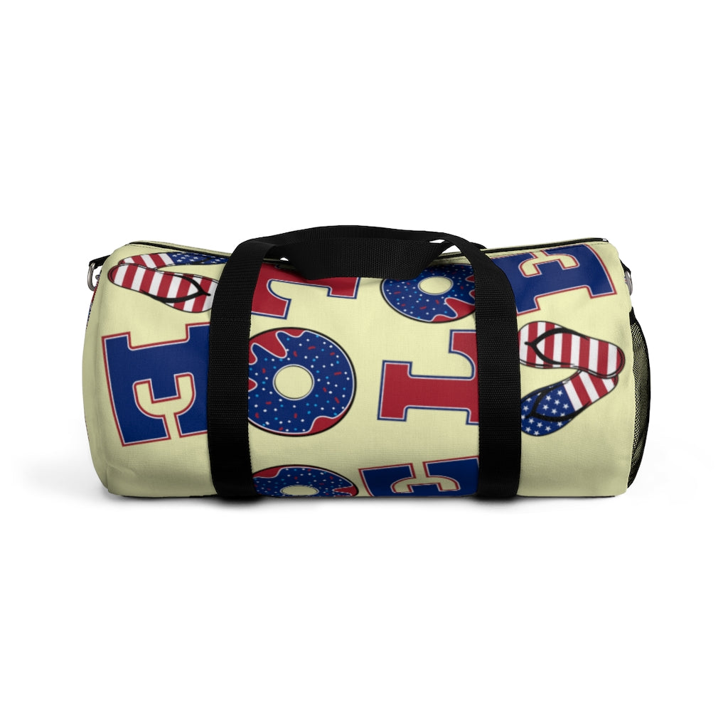 American Love Cream Duffel Bag