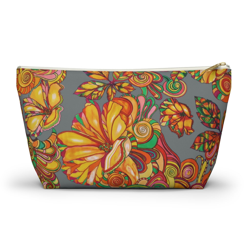 Ash Artsy Floral Accessory Pouch