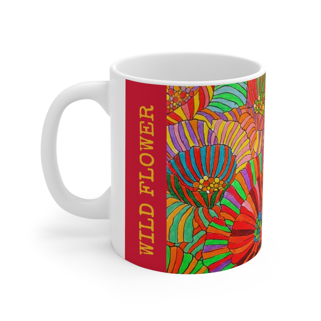 Wild Fire Ceramic Mug 11oz