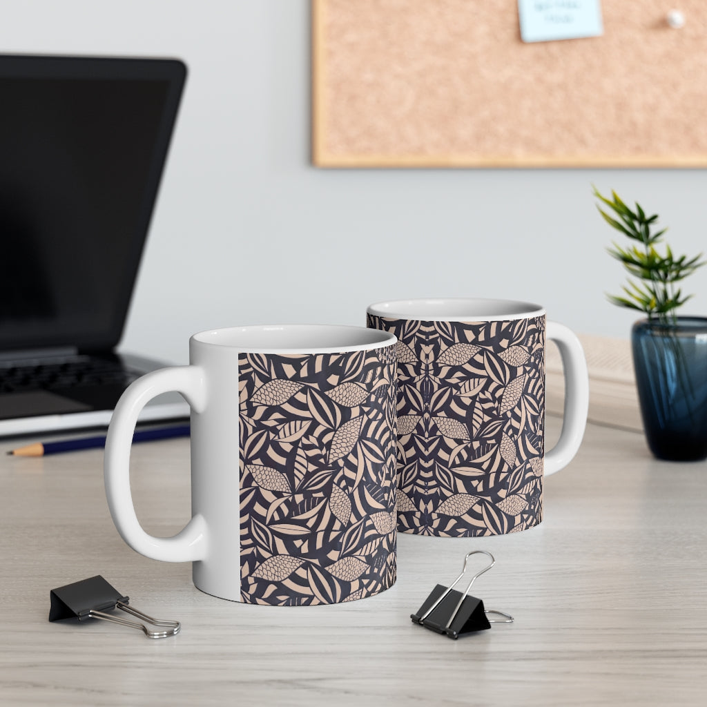 Tropical Minimalist Nude Mug 11oz