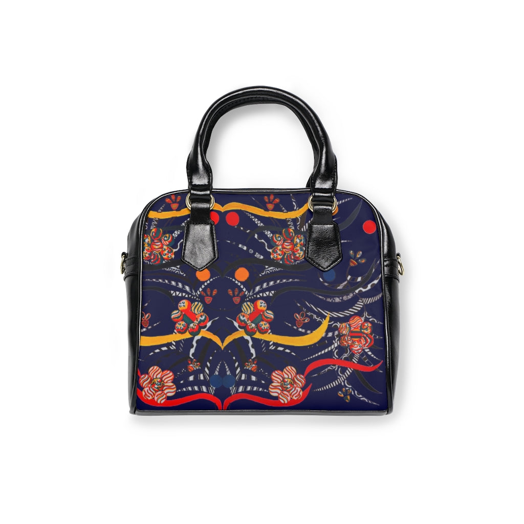 ink animal & jungle print handbag