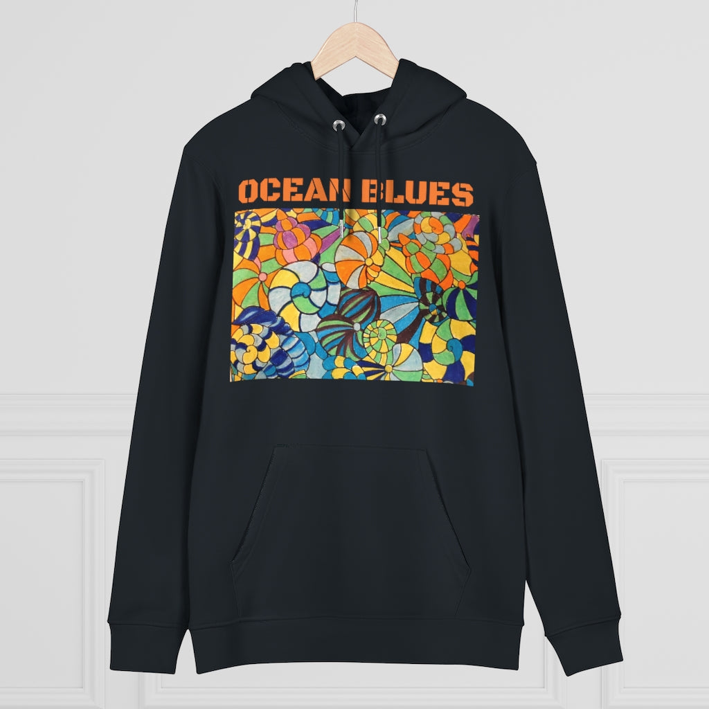 Ocean Blues Unisex Cruiser Organic Hoodie