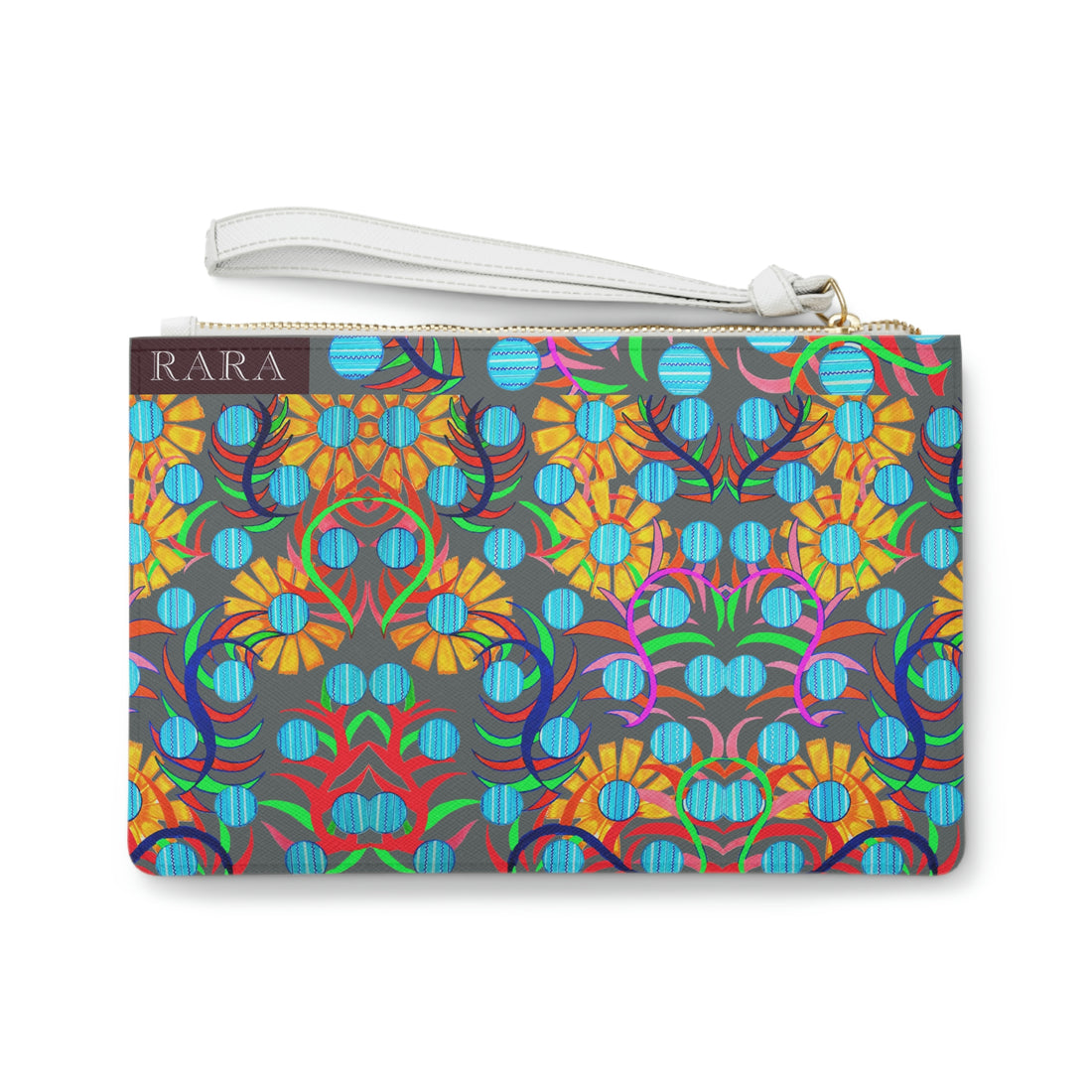 Ash Sunflower Print Clutch Bag