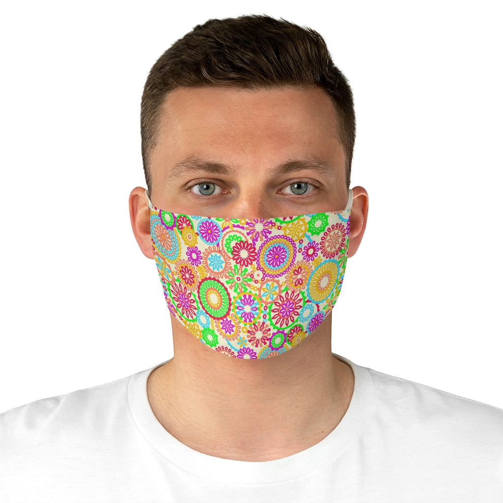 70'S Vibe Fabric Face Mask