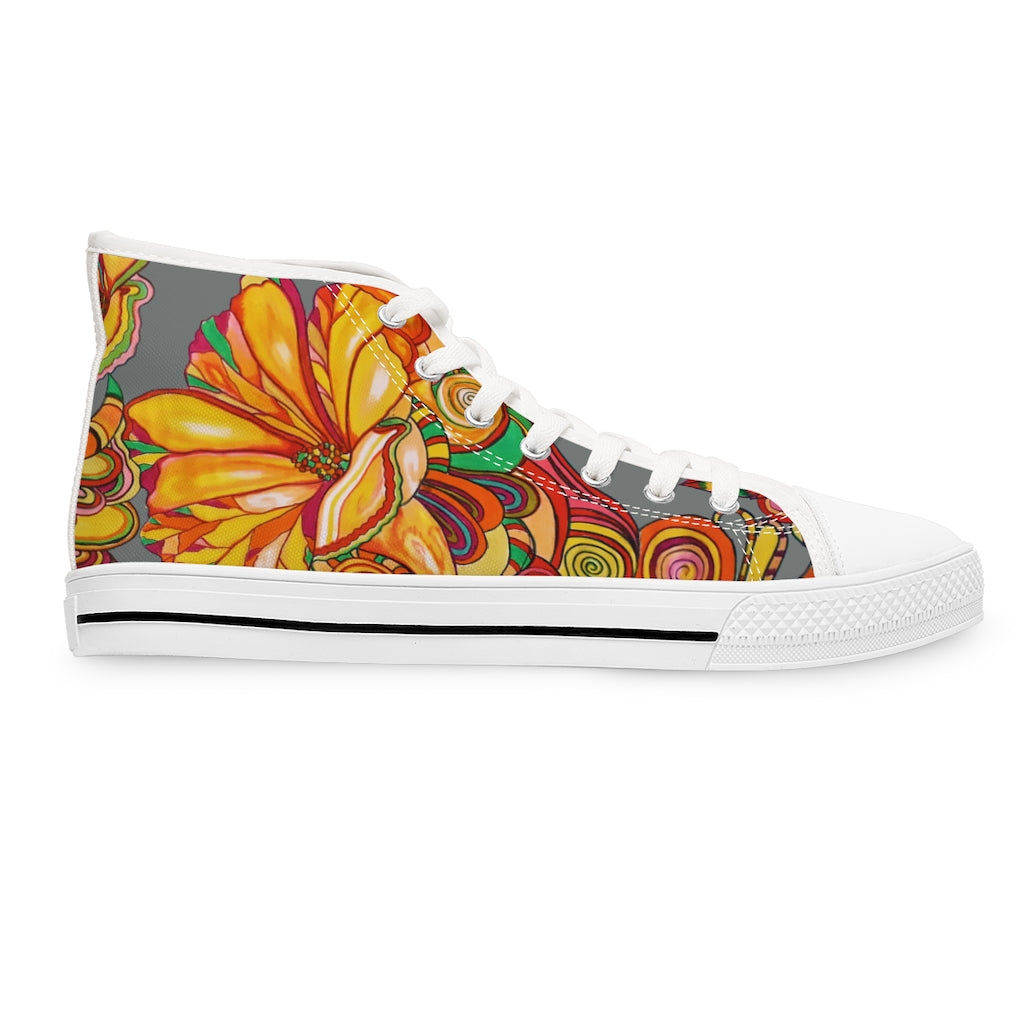 Ash Artsy Floral Women's High Top Sneakers