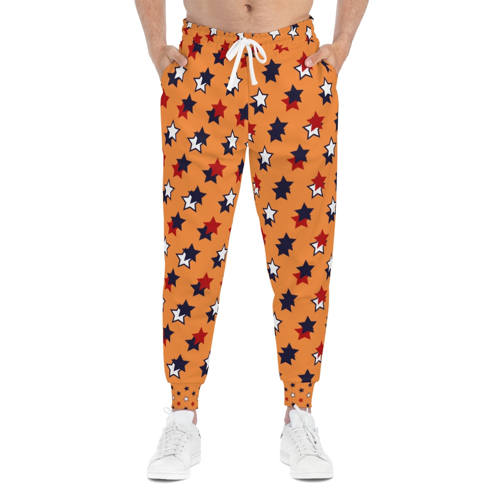 Unisex AOP Starry Peach Joggers