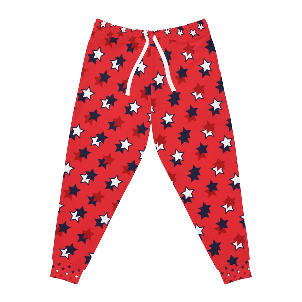 Unisex AOP Starry Red Joggers