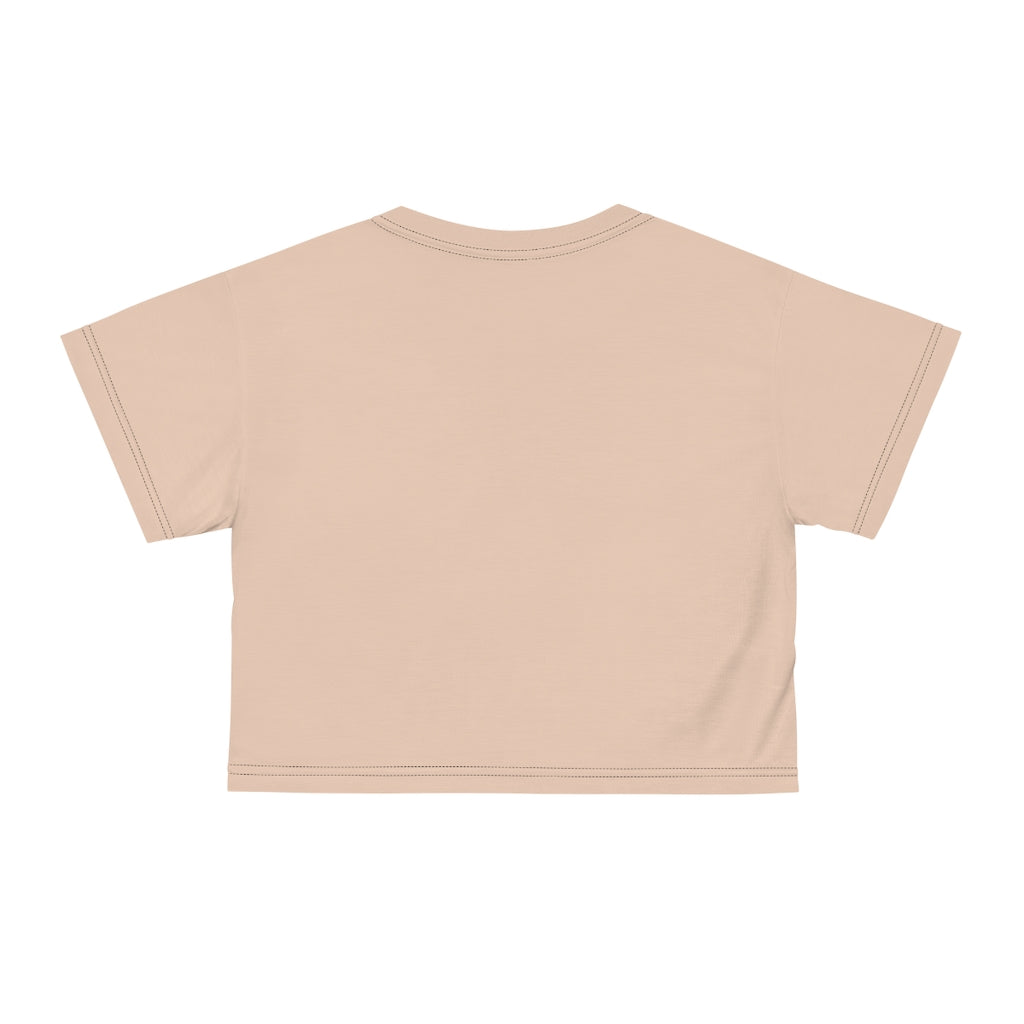 nude LOVE printed crop t-shirt for women