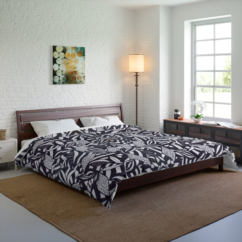 Tropical Minimalist Comforter