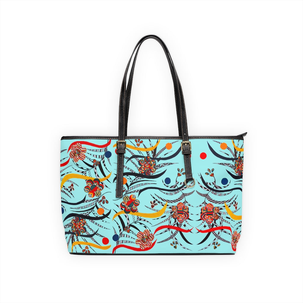 Icy Wilderness PU Leather Shoulder Bag