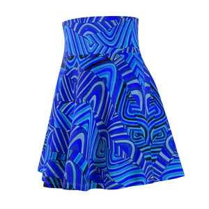 Electric blue Sonic Skater Skirt