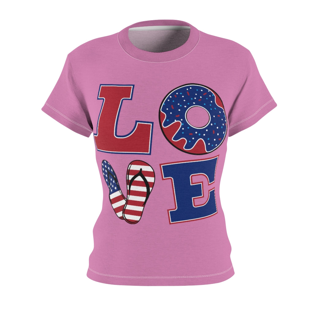 L.O.V.E. 'merica Mauve T-Shirt