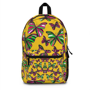 Butterflies Yellow Backpack