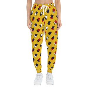 Unisex AOP Starry Yellow Joggers