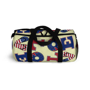 American Love Cream Duffel Bag