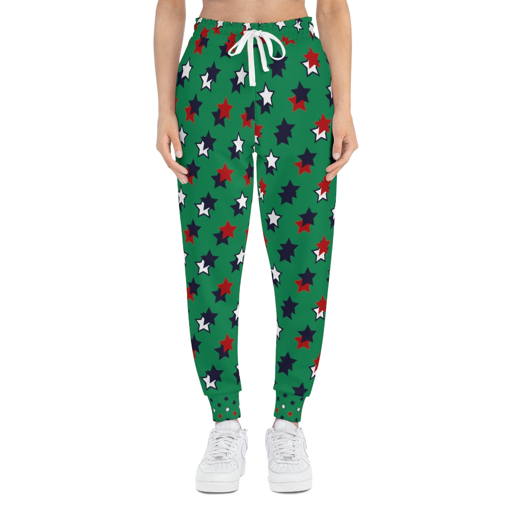 Unisex AOP Starry Emerald Joggers