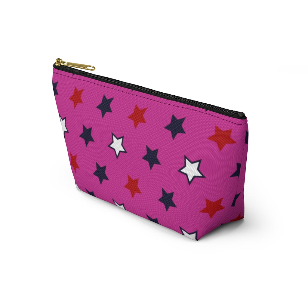 Starry Magenta Accessory Pouch