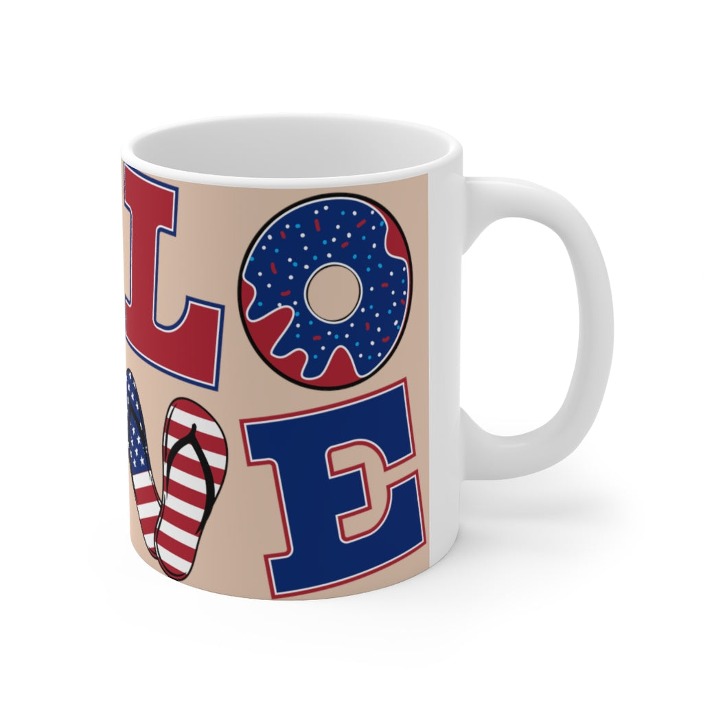 LOVE Nude Mug 11oz