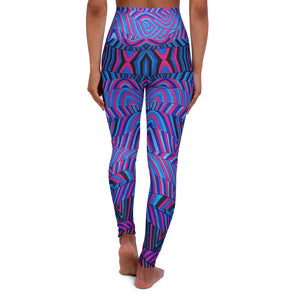Hot Pink Sonic Yoga Leggings