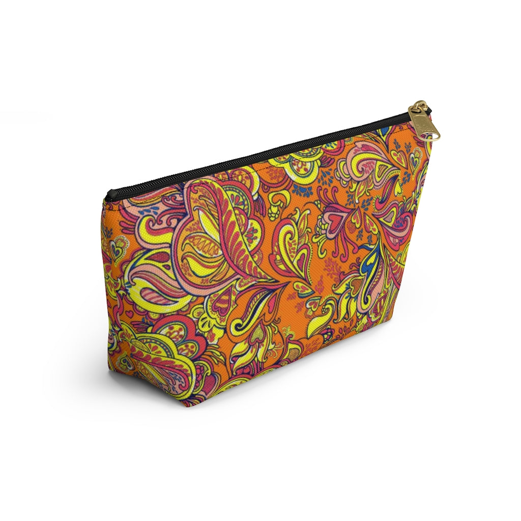 Paisley Hearts Accessory Pouch