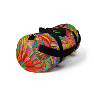 Wild Flower Hearts Duffel Bag