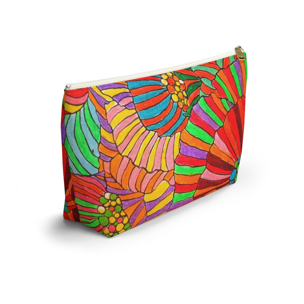 wild Flower Accessory Pouch