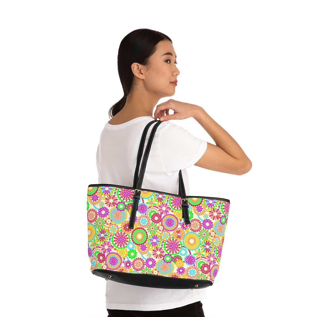 Lemon 70's Vibe PU Leather Shoulder Bag